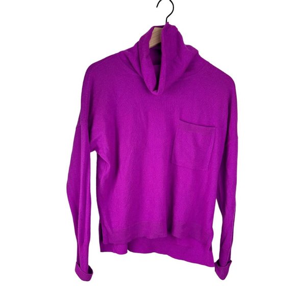 Vineyard Vines Sweaters - Vineyard Vines Womens Cashmere Blend Pink Wool Sweater Roll Neck sz Medium